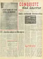 Conquiste del Lavoro del 08/12/1956 N. 47 Anno 9