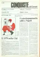 Conquiste del Lavoro del 18/12/1978 N. 47-48 Anno 31