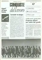 Conquiste del Lavoro del 19/12/1983 N. 47 Anno 36