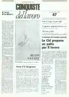 Conquiste del Lavoro del 17/12/1984 N. 47 Anno 37