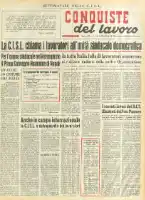 Conquiste del Lavoro del 15/12/1956 N. 48 Anno 9