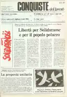 Conquiste del Lavoro del 21/12/1981 N. 48-49 Anno 34