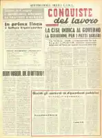 Conquiste del Lavoro del 18/12/1954 N. 49 Anno 7