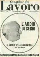 Conquiste del Lavoro del 13/12/1964 N. 50-51 Anno 17