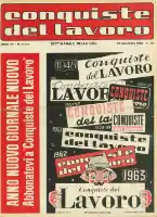 Conquiste del Lavoro del 30/12/1962 N. 51-52 Anno 15